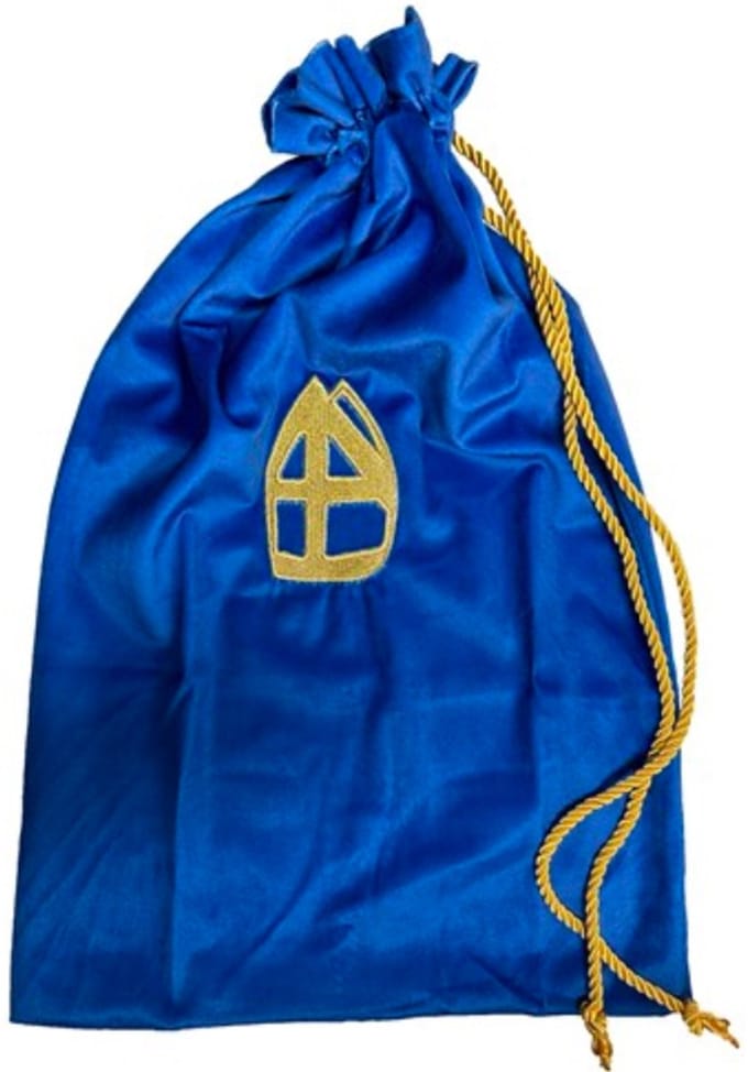 Luxe blauwe strooizak