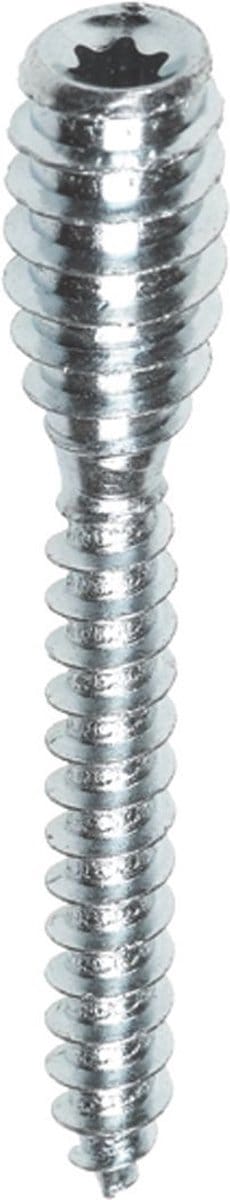 Wovar Afstandschroeven Verzinkt 6 x 80 mm | Doos 50 Stuks