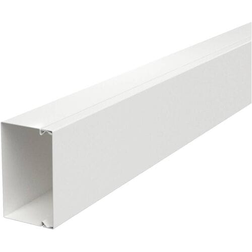 OBO Bettermann 6248624 Kabelgoot (l x b x h) 2000 x 100 x 60 mm Zuiver wit 1 stuk(s)