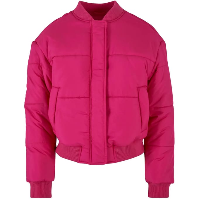 Urban Classics - Puffer Blouson Gewatteerd jack - 3XL - Roze