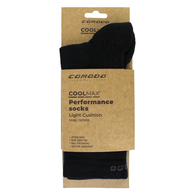 Heren Performance Coolmax Sokken | Ademend Gevoerd Wandel Sokken