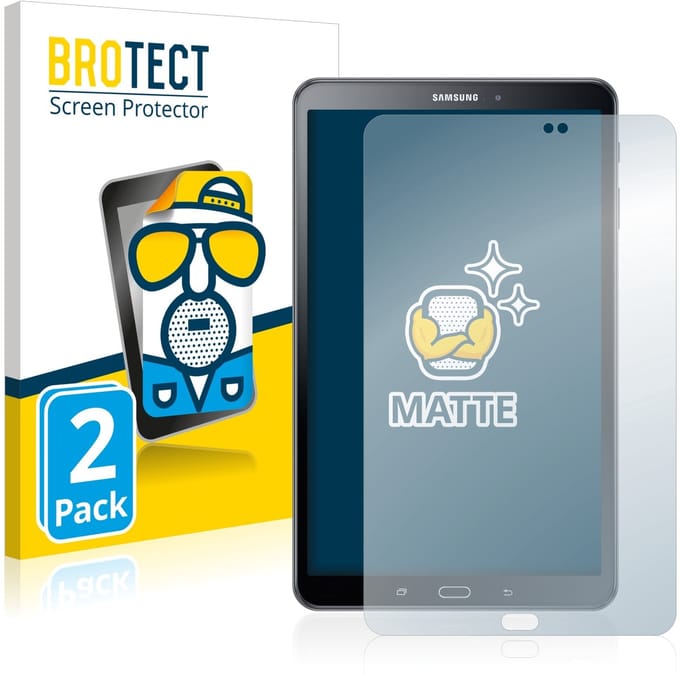 BROTECT - Screenprotector voor Samsung Galaxy Tab A6 10.1" 2016 - Folie Beschermfolie matte 2 Stuks