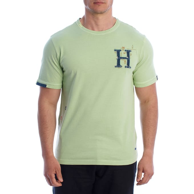 Heren Korte Mouwen Katoenen T-Shirt HS24MTS06