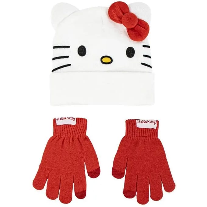 Set kindermuts en handschoenen Cerda Hello Kitty