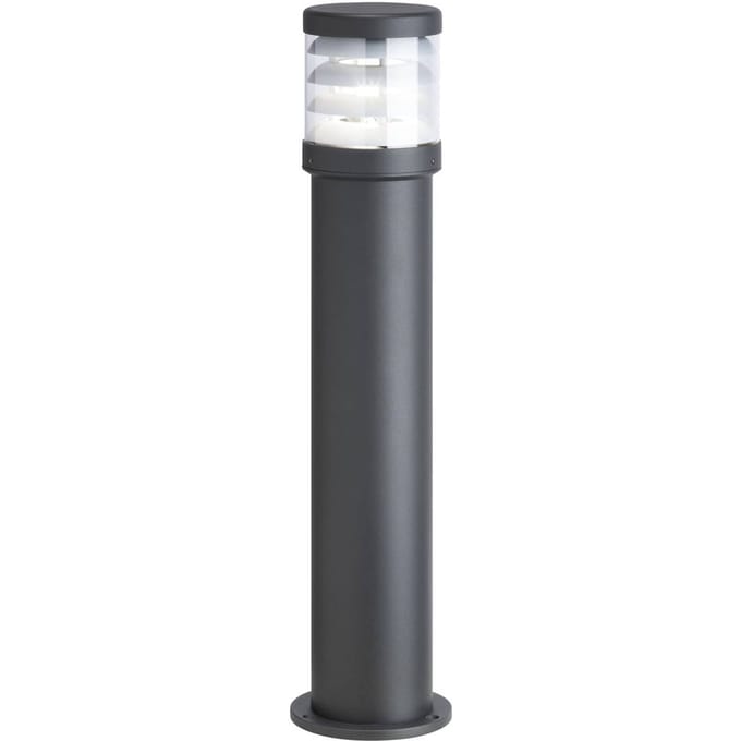 LCD Tuinpadverlichting 1266 met lamellen grafiet Hoogte 67 cm