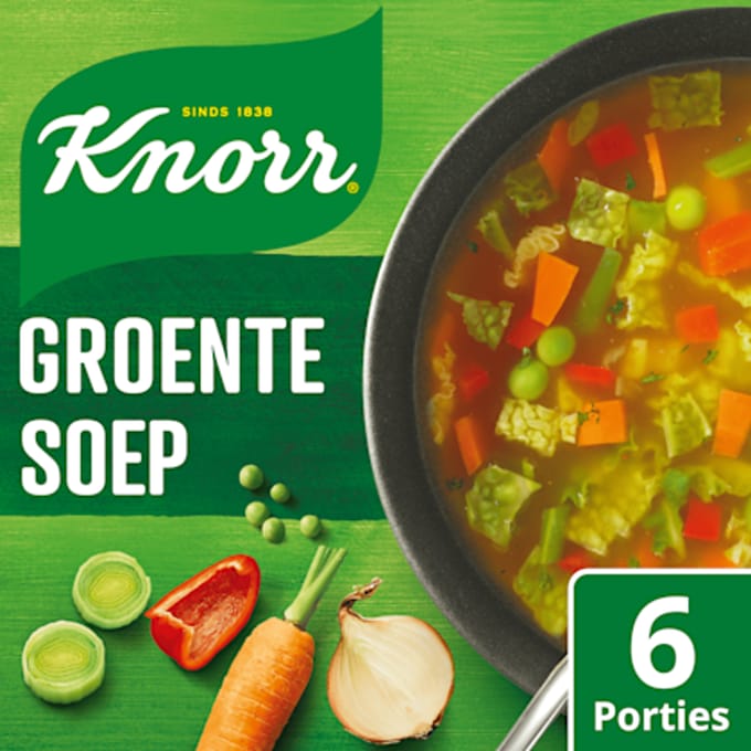 Dubbelpak soep Groenten