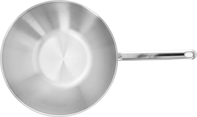 Demeyere Senses 5 RVS Wokpan - Inductie - 30 cm – PTFE en PFAS Vrij