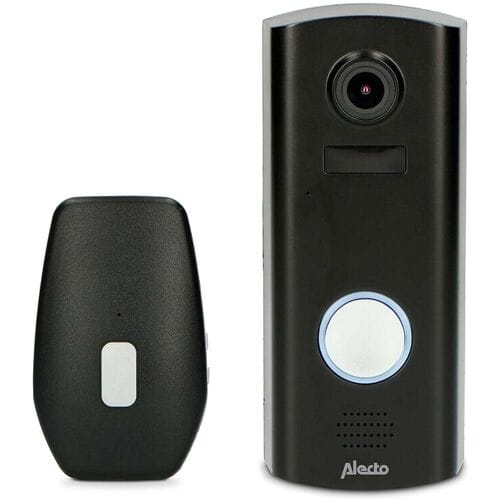 Alecto DVC600IP - Video Deurbel met Camera en Wifi - Zwart