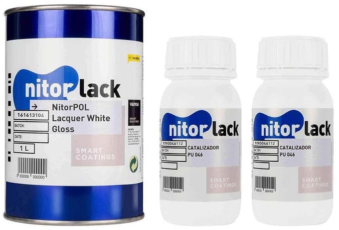 NitorLACK NitorPOL Polyurethaan Lak Wit Hoogglans