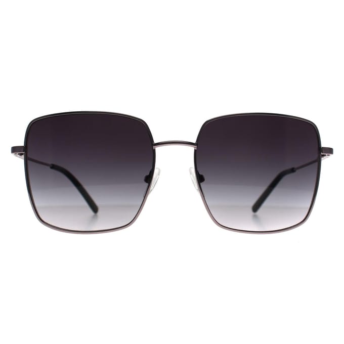 Calvin Klein CK22121S 051 licht ruthenium grijs gradiÃ«nt zonnebril