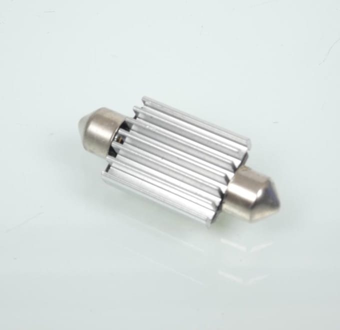 ampul led 12v blanche type navette c10w canbus rms voor auto moto 39mm nieuw