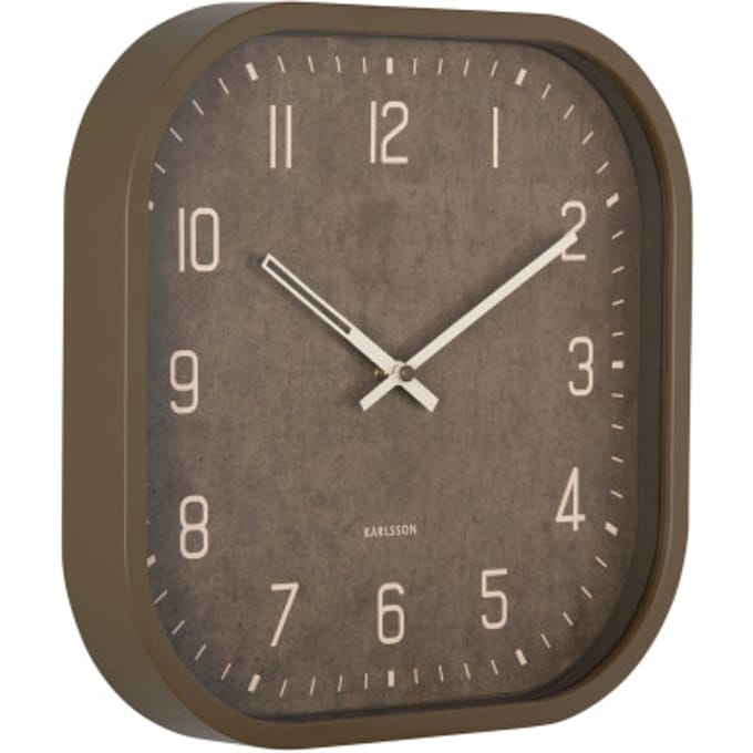 Karlsson wall clock elemental cuadrado - Ø30cm
