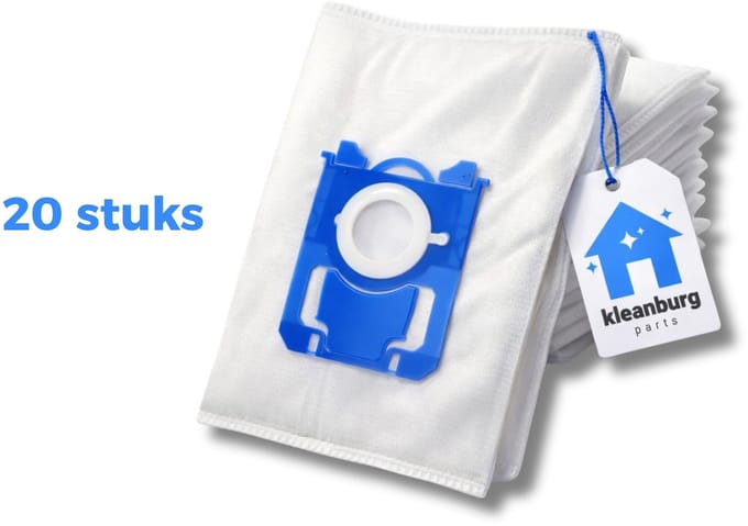 Kleanburg® - Stofzuigerzakken - Geschikt voor AEG VX4 - 20 stuks