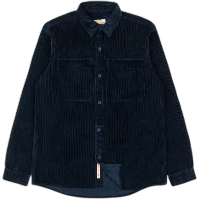 Corduroy overhemd met borstzakken Revolution