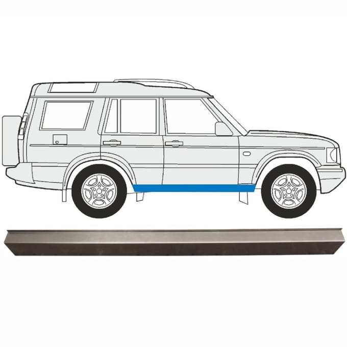 Reparatie dorpel voor Land Rover Discovery 1989-2004 / Links = Rechts