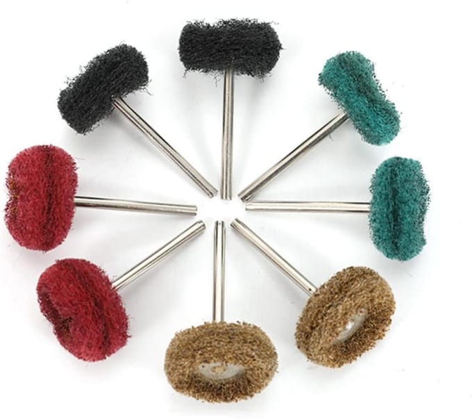 Polijstschijven Set - Boor Accessoires - Metaal Bewerken - Efficiënt Polijstgereedschap - 40 Stuks - Multicolor