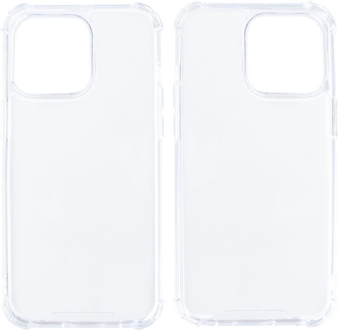 Rixus Anti-Burst Case For Apple iPhone 15 Pro Max Transparent
