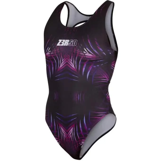 1-delig zwempak voor dames Z3R0D Sculp Tropical