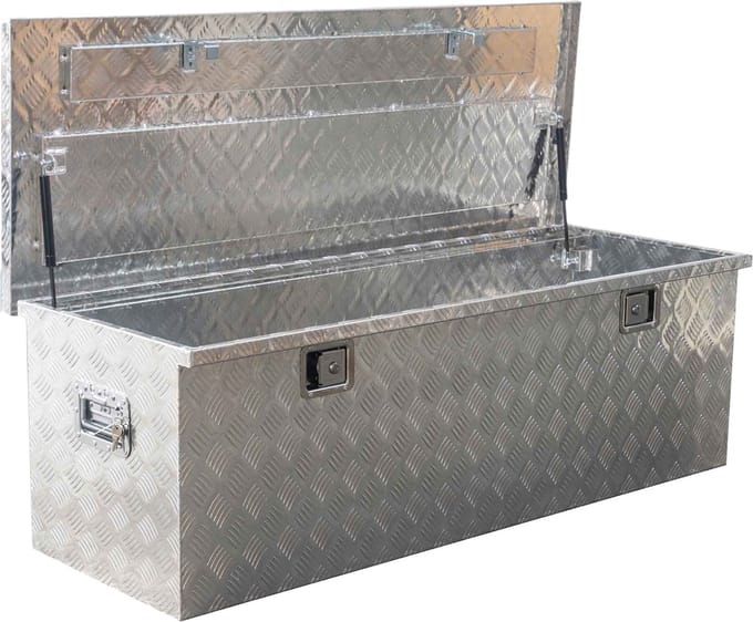 Aluminium opbergkoffer transport box 269 l MW Tools MWA350
