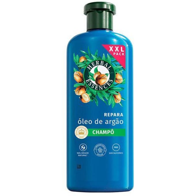Shampooing réparateur à l'huile d'argan Herbal Essence 680 ml