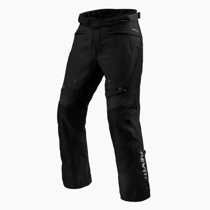 REV'IT! Pants Horizon 3 H2O Black Short Motorcycle Pants - Maat S - Broek