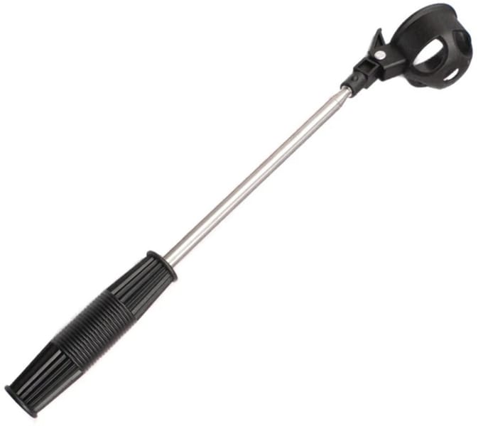 Nivard Golfbalhengel - Golfhengel - Uitschuifbaar - Ball Retriever - Golf Accessoires - Zwart