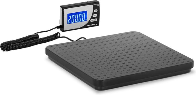 Platformweegschaal - 200 kg / 0,05 kg - 30 x 30 cm - extern LCD - Steinberg Systems