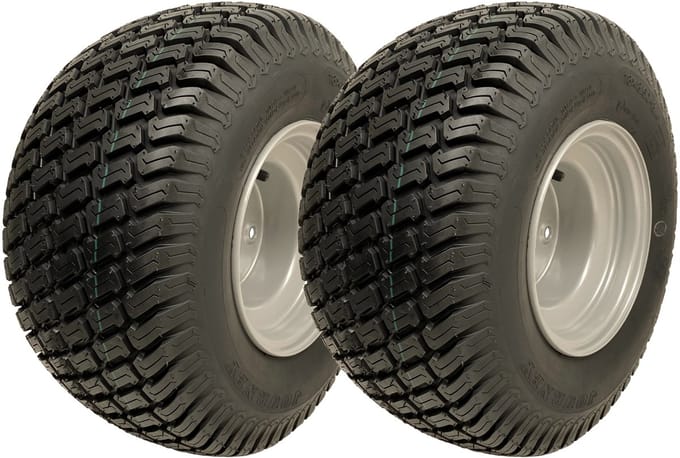 18x8,50-8 grasmaaierwielen, 4-bouts, Turf Wanda, 4 inch PCD, straatlegaal (set van 2)