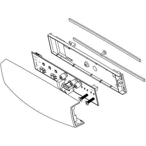 AEG niet-geconfigureerde module, kompleet 2425890049