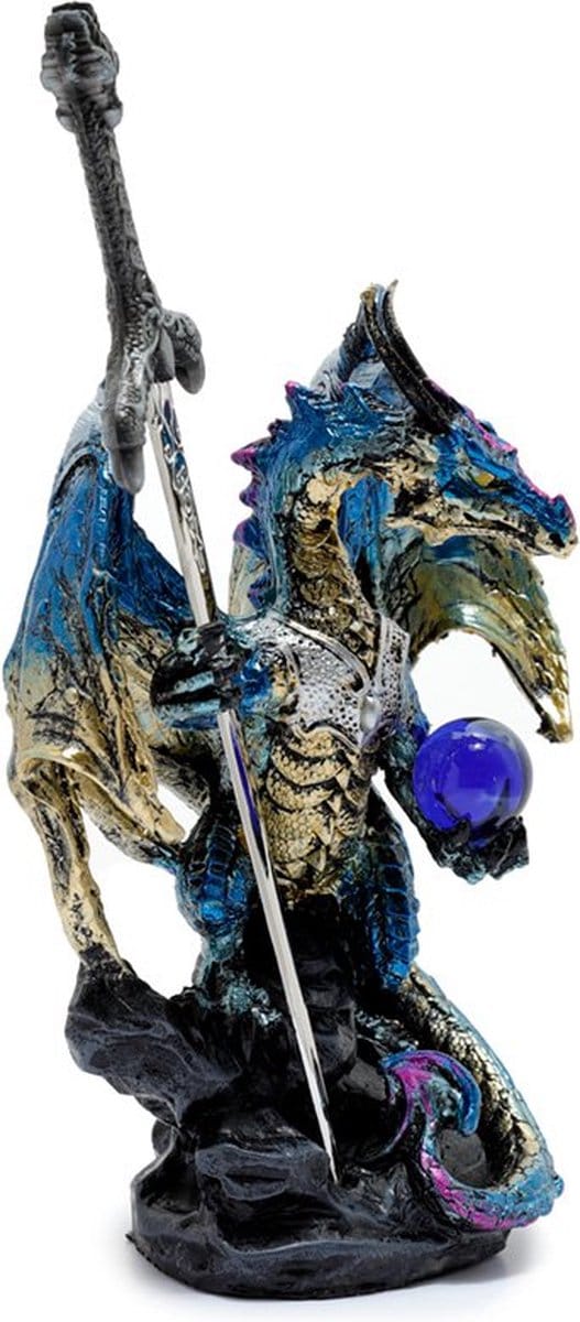 Drakenbeeld-Storm Sorcerer Warrior- Draak