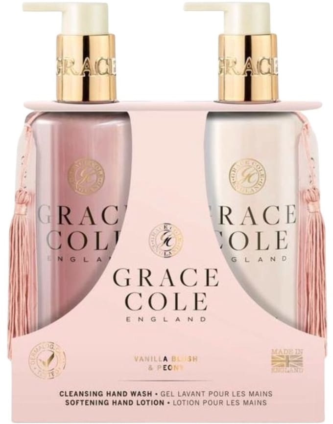 Grace Cole - Vanilla Blush & Peony Hand Care Duo - 300+300ml