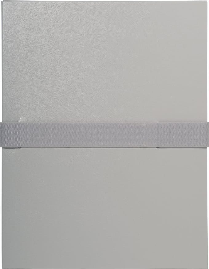 Exacompta 10x Map uitrekbare rug en klep in Balacron - 24x32 cm - Grijs - 630E