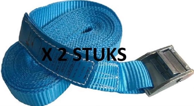 Spanband RE25-35-3 (gesp / eindloos)-3meter- Eagle Hoist x 2 stuks