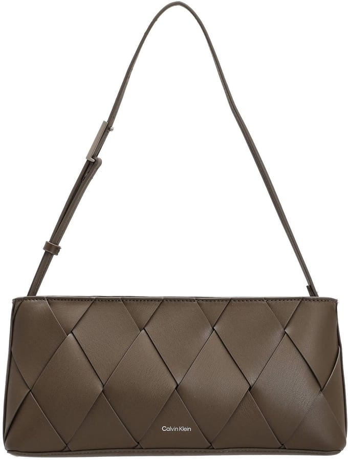 Calvin Klein Woven - Schoudertas 31 cm (teak)