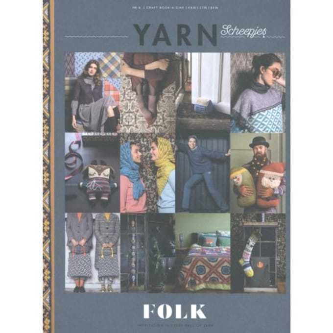 Scheepjes Yarn Bookazine Folk Uk - Yarn