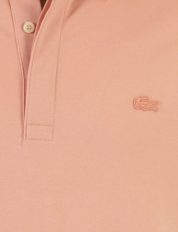 Lacoste poloshirt korte mouw roze