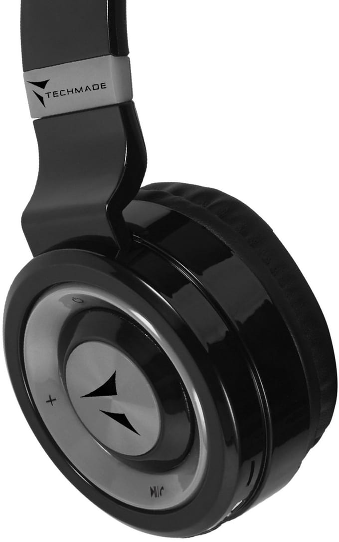 TECHMADE Draadloze Koptelefoon met Microfoon
