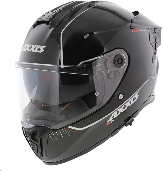 Axxis Hawk SV Evo Integraal helm solid glans zwart M