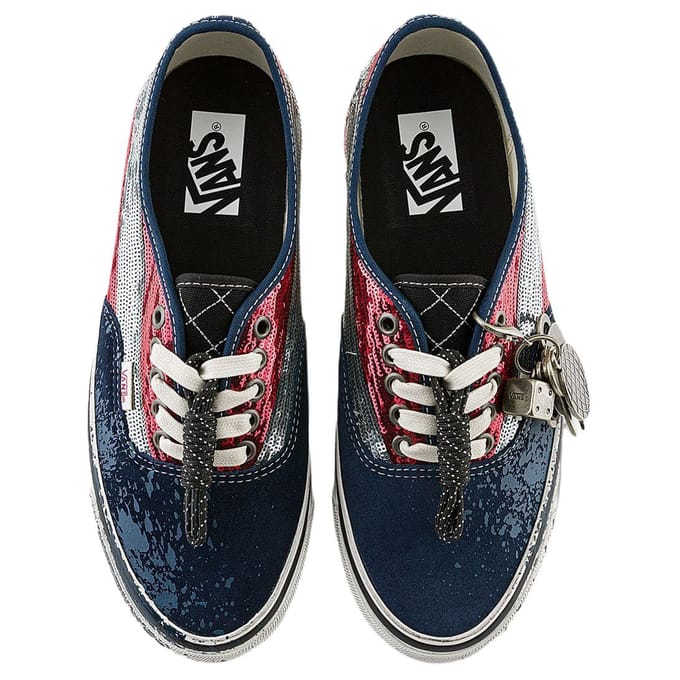 Vans Premium Authentic La Habana Red Navy - Maat 37