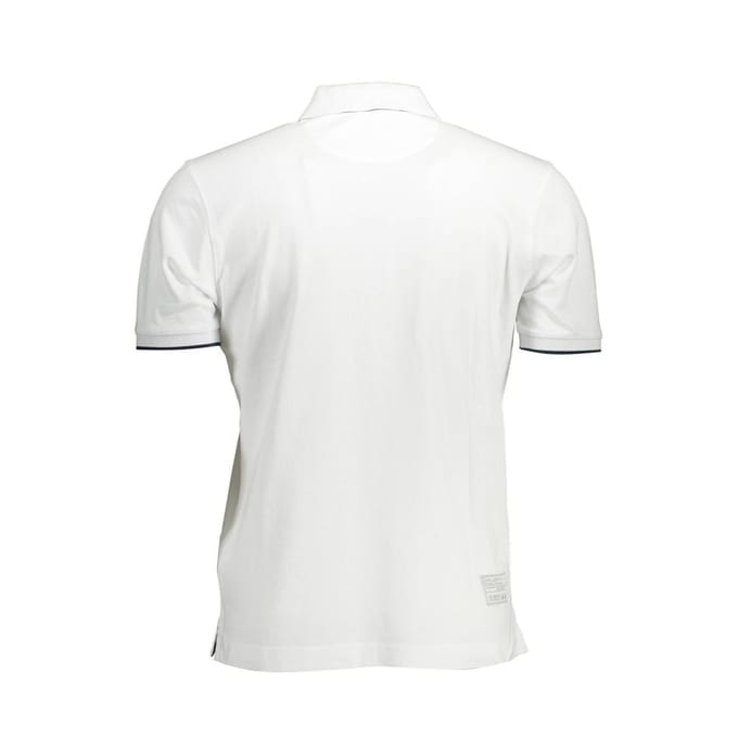 La Martina Witte Katoenen Poloshirt voor Mannen