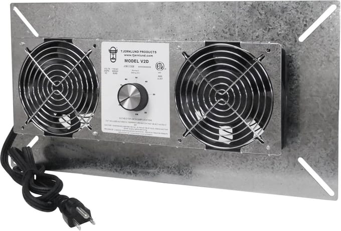 Ventilator voor Kelder om Vocht en Schimmel te Verminderen