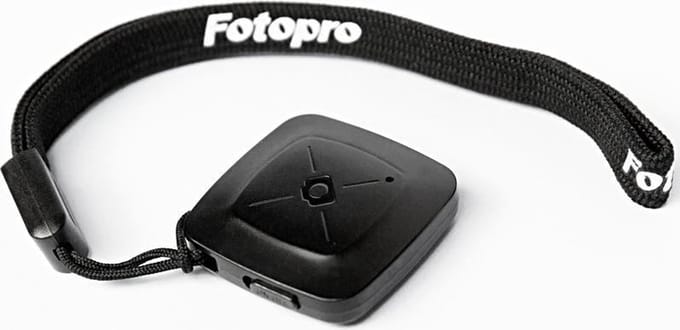 Fotopro Bluetooth remote shutter afstandsbediening voor smartphone camera BT-4 - zwart