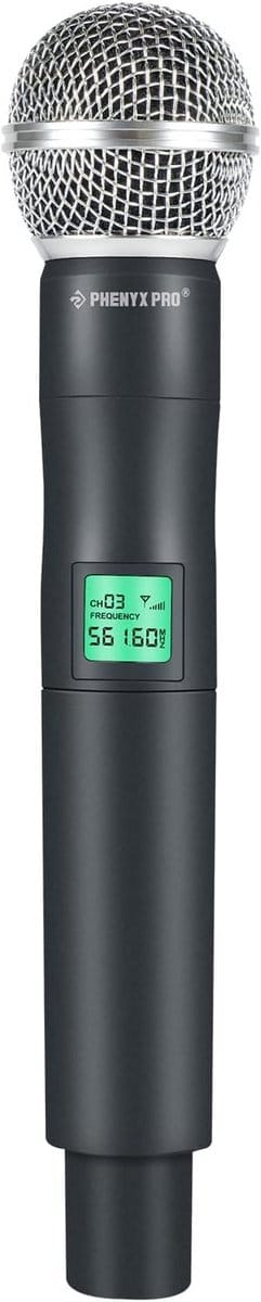Professionele Draadloze Microfoon UHF Dynamische Handheld Zender