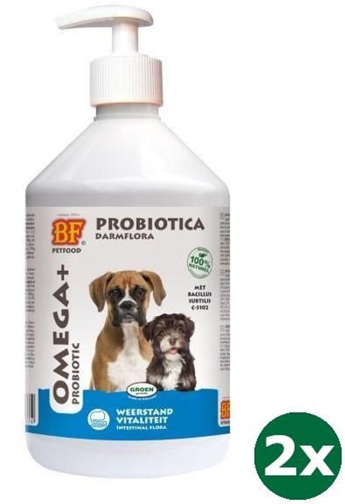 2x500 ml Biofood omega+ probiotic