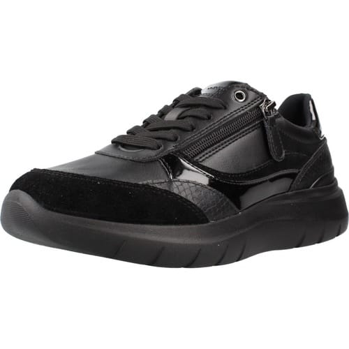 Geox Plummery Schoenen Zonder Veters Zwart EU 36 Vrouw