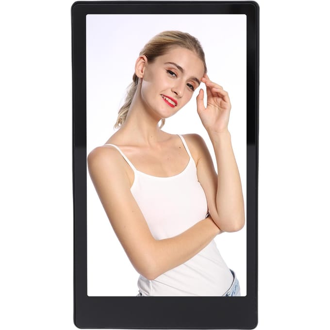 Telefoon Selfie Scherm 4,7 Inch 2K HD Draadloos Achtercamera Telefoon Weergave Scherm met Bluetooth Afstandsbediening voor zwart