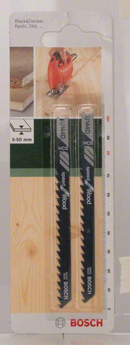 Bosch - Decoupeerzaagblad HCS, U 144 D Speed for Wood