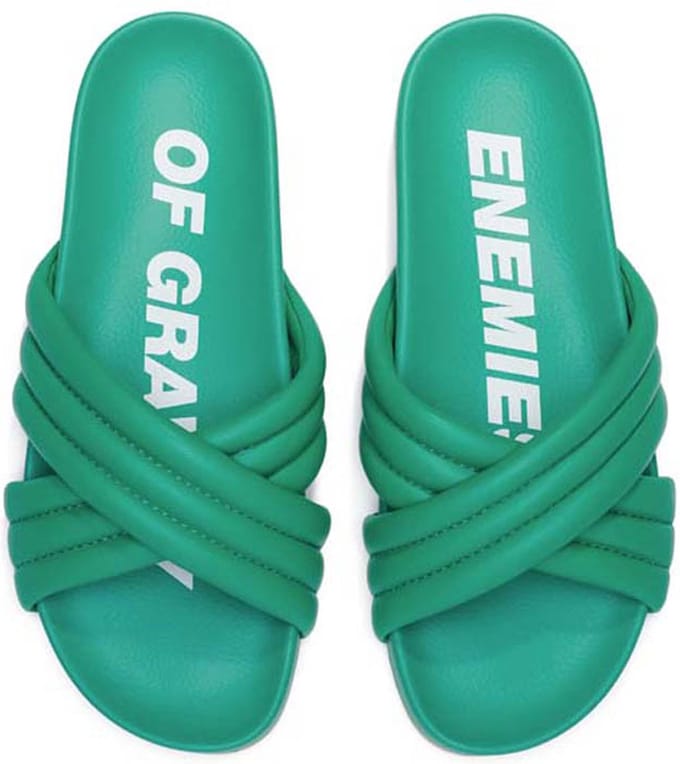 Rollie | Dames | Slipper | Tide Cross Padded Shamrock | Maat 36