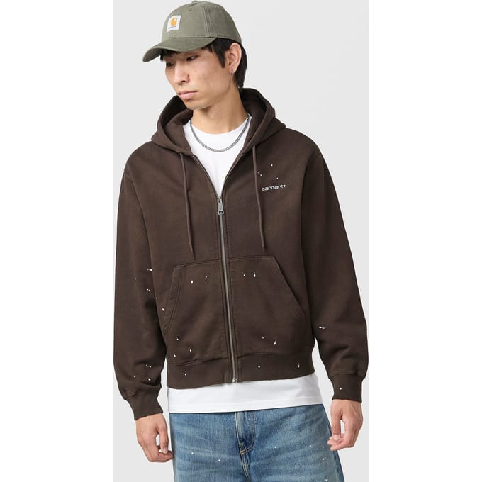 Carhartt WIP Hooded Painter Jacket, bruin