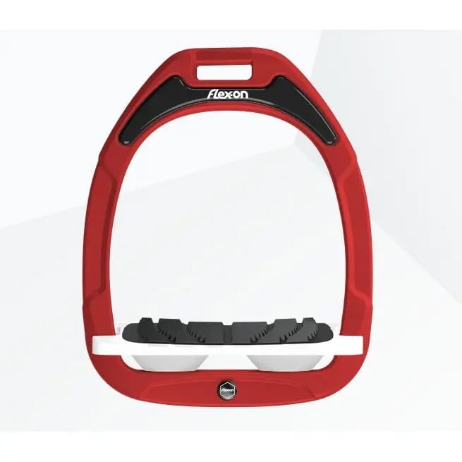 Ingelijnde Steigeren Grip Rood/Wit/Wit Flex-On Green Composite